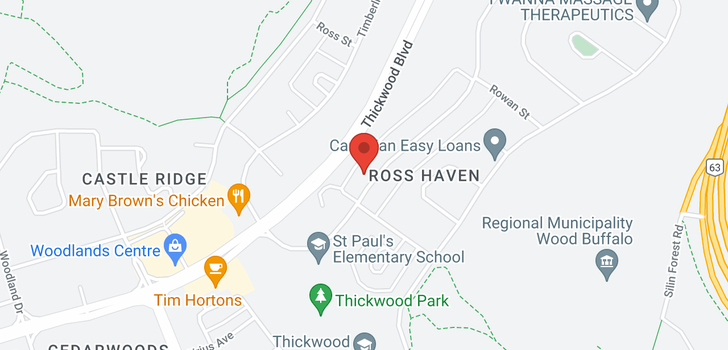 map of 398 Ross Haven Drive